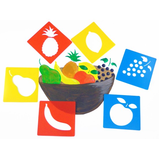 ΣΤΕΝΣΙΛ "ΦΡΟΥΤΑ" 2