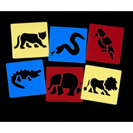 ΣΤΕΝΣΙΛ "ΑΓΡΙΑ ΖΩΑ"