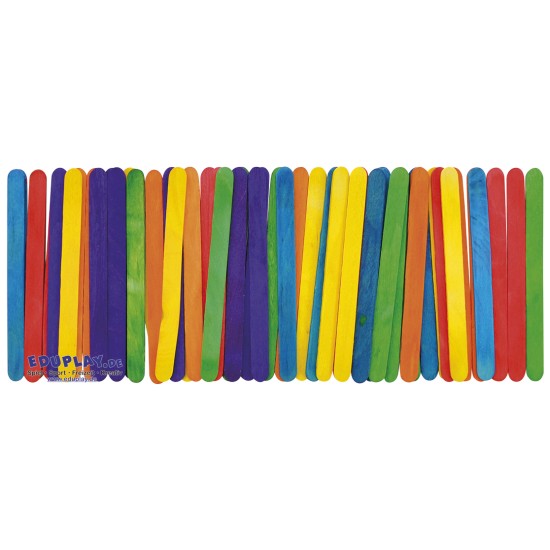 ΧΡΩΜΑΤΙΣΤΑ ΞΥΛΑΚΙΑ ΚΑΤΑΣΚΕΥΩΝ MAXI PACK 100ΤΜΧ