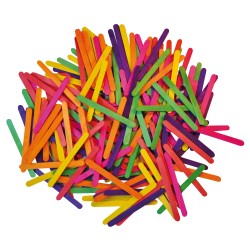 ΧΡΩΜΑΤΙΣΤΑ ΞΥΛΑΚΙΑ ΚΑΤΑΣΚΕΥΩΝ MAXI PACK 100ΤΜΧ