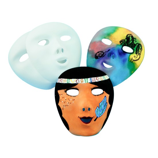 ΜΑΣΚΕΣ ∆ΙΑΚΟΣΜΗΣΗΣ ΛΕΥΚΕΣ / σετ 6τμχ