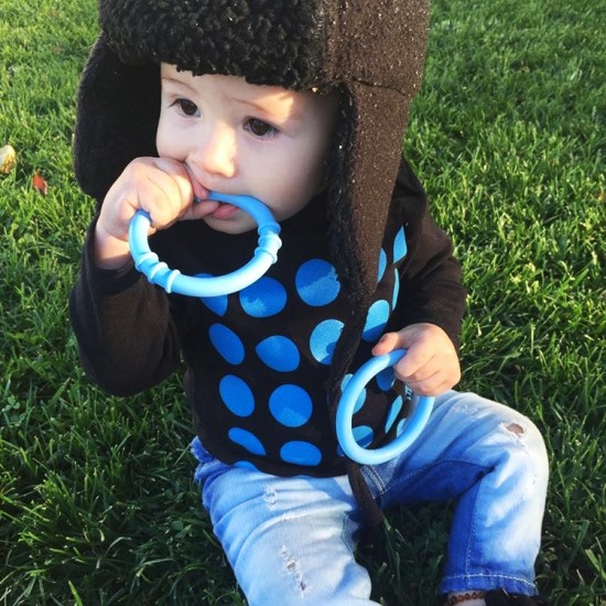 ΣΤΟΜΑΤΟΜΑΣΗΤΙΚΟ ARK'S BABY CHEWING RING TEXTURED SOFT