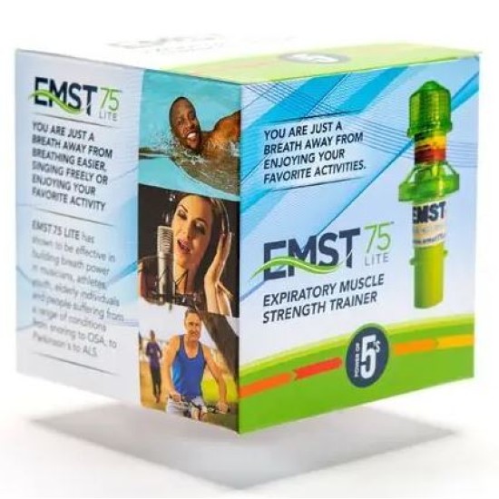 ΕΞΑΣΚΗΤΗΣ ΑΝΑΠΝΕΥΣΤΙΚΩΝ ΜΥΩΝ EMST75 LITE LIMITED OFFER 1+1