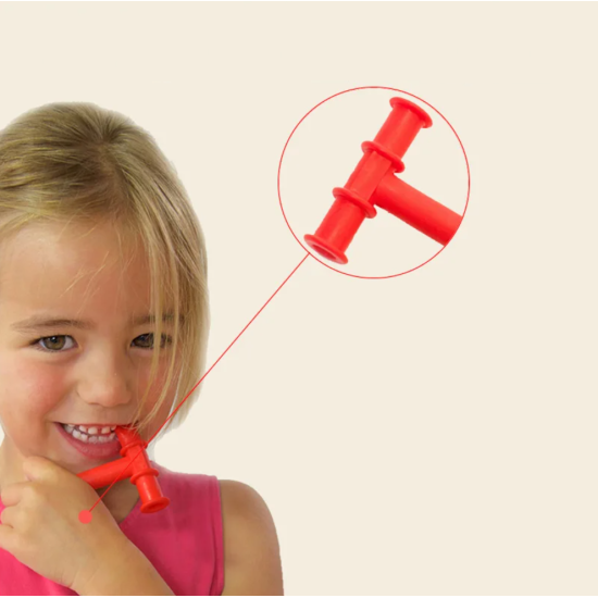 ΣΤΟΜΑΤΟΜΑΣΗΤΙΚΟ CHEWY TUBE REGULAR RED