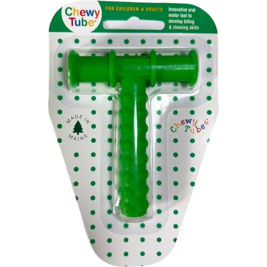 ΣΤΟΜΑΤΟΜΑΣΗΤΙΚΟ CHEWY KNOBBY TUBE REGULAR GREEN