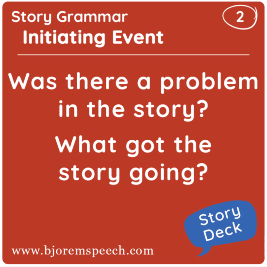 BJOREM STORY CUE CARD DECK