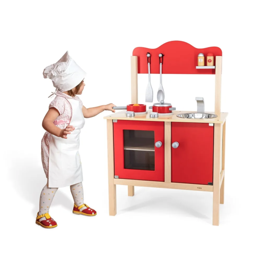 ΚΟΥΖΙΝΑ MASTER CHEF ΞΥΛΙΝΗ 54Χ30Χ83,5 εκ.