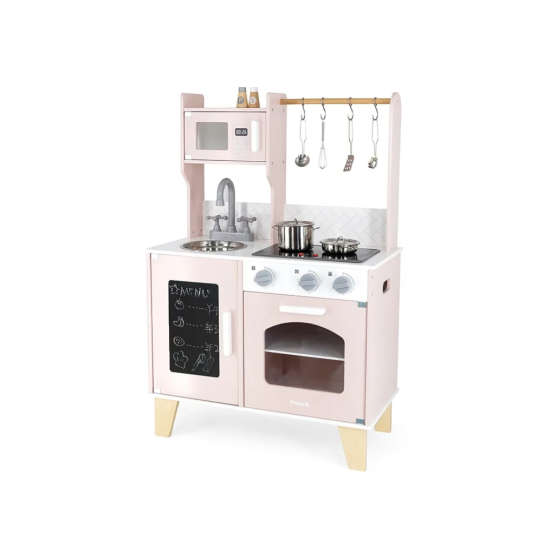 ΚΟΥΖΙΝΑ PRETTY PINK ΞΥΛΙΝΗ 60X29,5X89 εκ.