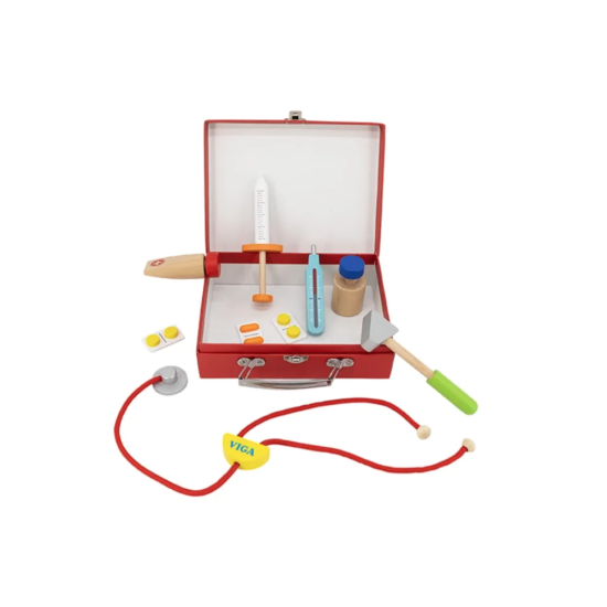 ΒΑΛΙΤΣΑΚΙ ΓΙΑΤΡΟΥ ΞΥΛΙΝΟ 11 τεμ.