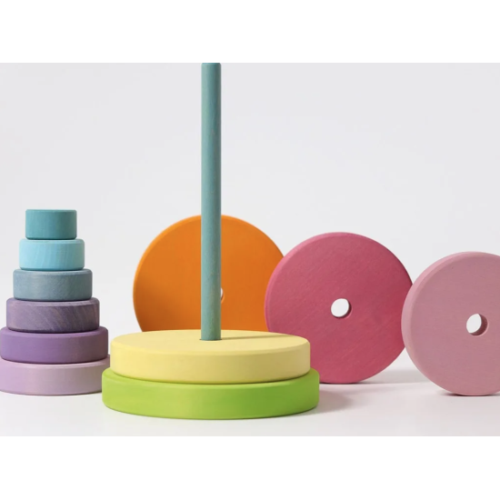 ΞΥΛΙΝΗ ΠΥΡΑΜΙΔΑ ΤΑΞΙΝΟΜΗΣΗΣ ΠΑΣΤΕΛ