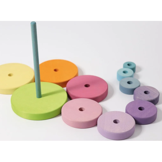 ΞΥΛΙΝΗ ΠΥΡΑΜΙΔΑ ΤΑΞΙΝΟΜΗΣΗΣ ΠΑΣΤΕΛ