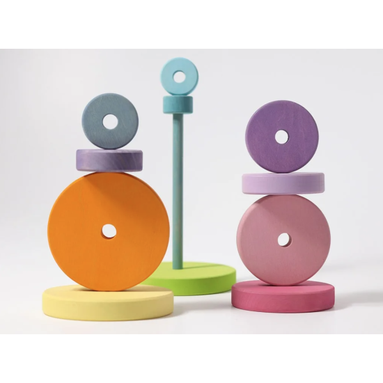 ΞΥΛΙΝΗ ΠΥΡΑΜΙΔΑ ΤΑΞΙΝΟΜΗΣΗΣ ΠΑΣΤΕΛ