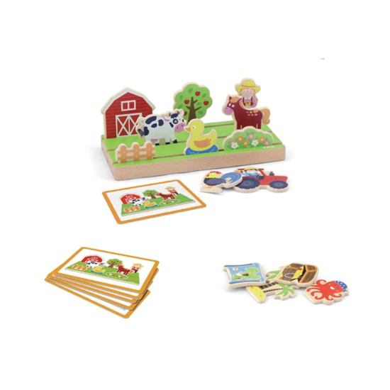 ΠΑΙΧΝΙΔΙ ΑΝΤΙΛΗΨΗΣ ΧΩΡΟΥ ΞΥΛΙΝΟ