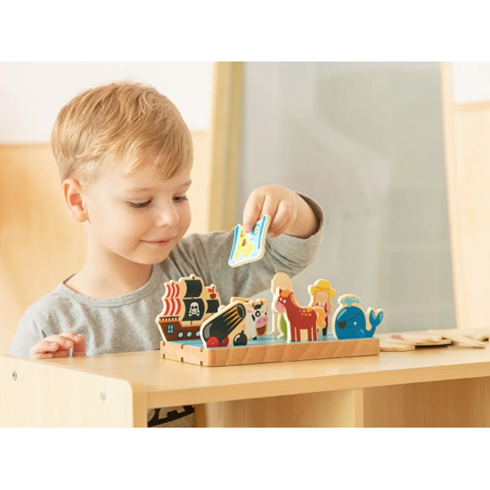 ΠΑΙΧΝΙΔΙ ΑΝΤΙΛΗΨΗΣ ΧΩΡΟΥ ΞΥΛΙΝΟ