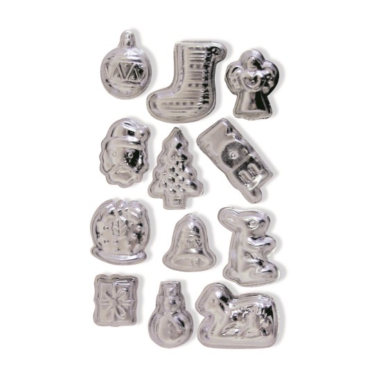 ΣΕΤ ΜΕΤΑΛΛΙΚΕΣ ΦΟΡΜΕΣ ΧΡΙΣΤΟΥΓΕΝΝΑΤΙΚΕΣ