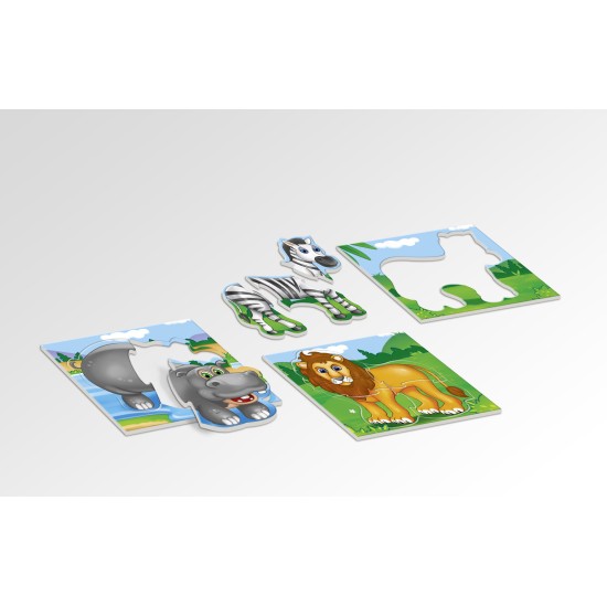 BABY PUZZLE "ΑΓΡΙΑ ΖΩΑ"