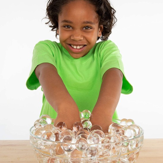 MESSY PLAY TRANSPARENT BEANS