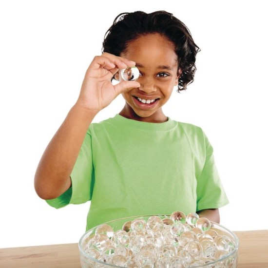 MESSY PLAY TRANSPARENT BEANS