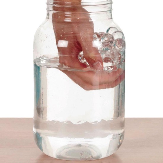 MESSY PLAY TRANSPARENT BEANS