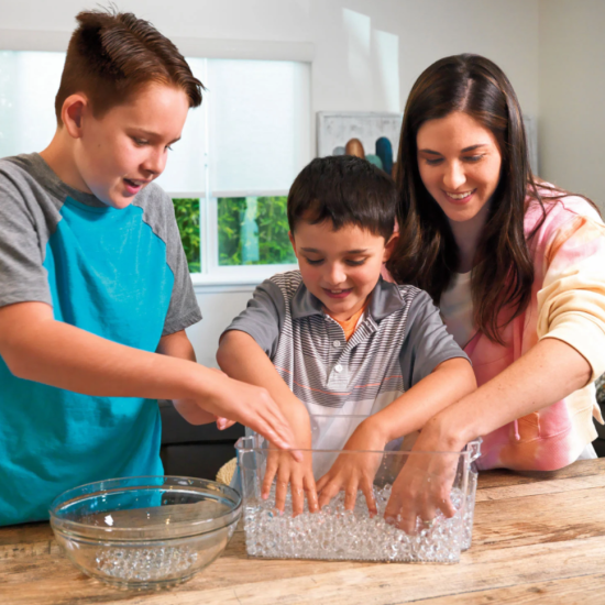MESSY PLAY TRANSPARENT BEANS