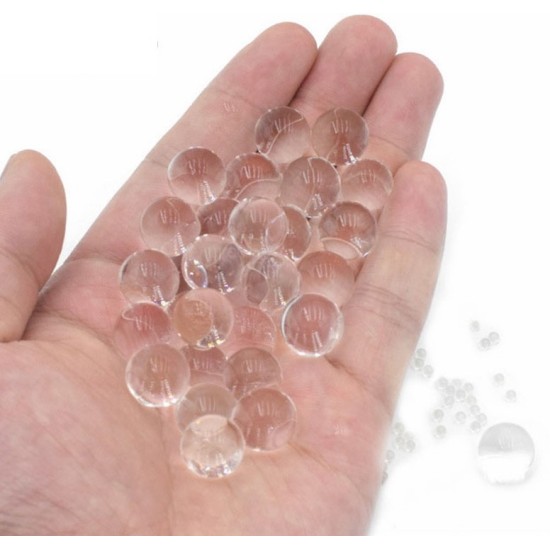 MESSY PLAY TRANSPARENT BEANS