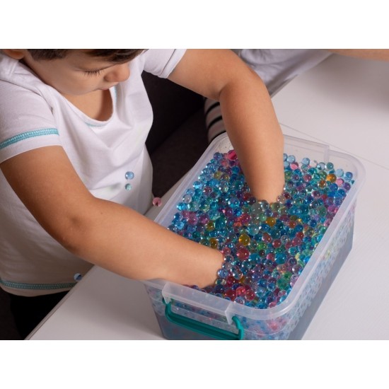 MESSY PLAY COLOR BEANS