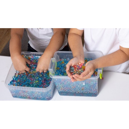 MESSY PLAY COLOR BEANS