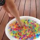 MESSY PLAY COLOR BEANS
