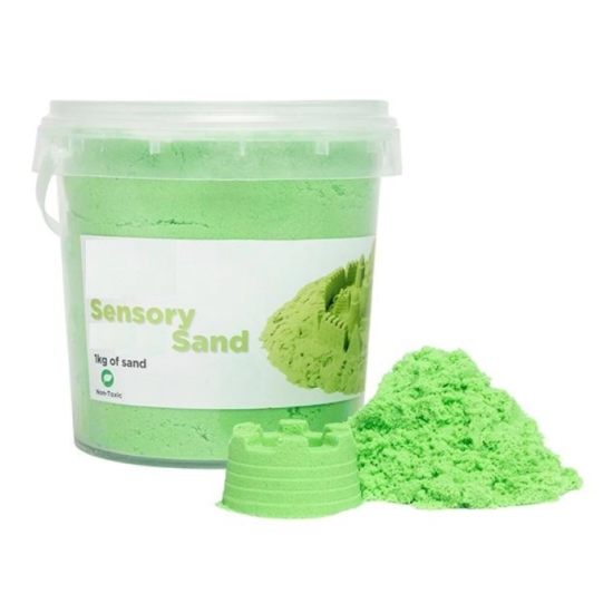 SENSORY SAND - GREEN