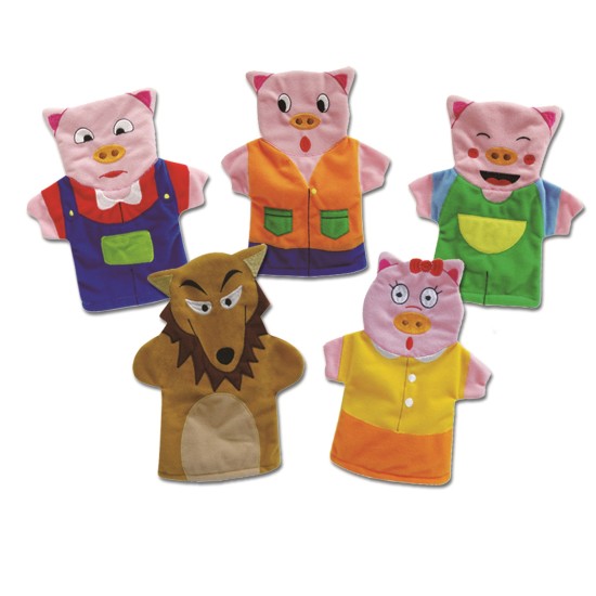 ΣΕΤ ΓΑΝΤΟΚΟΥΚΛΕΣ "ΤΑ 3 ΓΟΥΡΟΥΝΑΚΙΑ"