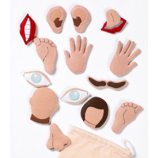 ΣΕΤ ΦΙΓΟΥΡΕΣ ΛΕΞΙΛΟΓΙΟΥ "ΜΕΡΗ ΤΟΥ ΣΩΜΑΤΟΣ"