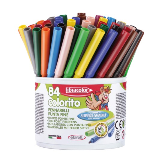 ΠΑΙ∆ΙΚΟΙ ΜΑΡΚΑ∆ΟΡΟΙ ΓΙΑ ΛΕΠΤΗ ΓΡΑΦΗ - 84 τμχ