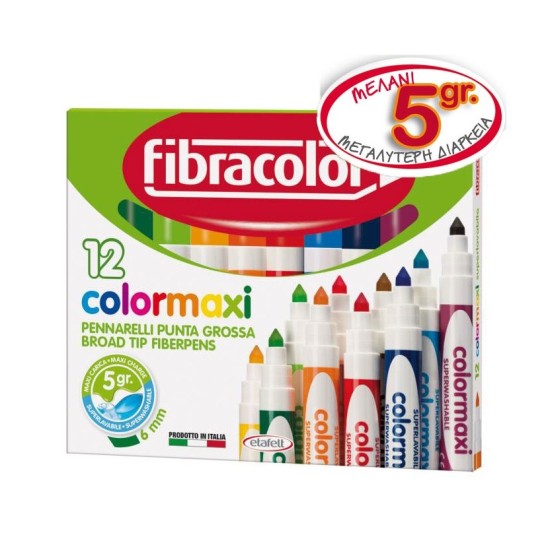 ΜΑΡΚΑ∆ΟΡΟΙ COLORMAXI ΜΑΚΡΑΣ ∆ΙΑΡΚΕΙΑΣ - 12τμχ