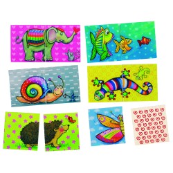 ΛΟΤΤΟ ΜΝΗΜΗΣ "ΜΙΣΟ-ΜΙΣΟ ΤΑ ΠΟΛΥΧΡΩΜΑ ΖΩΑ"