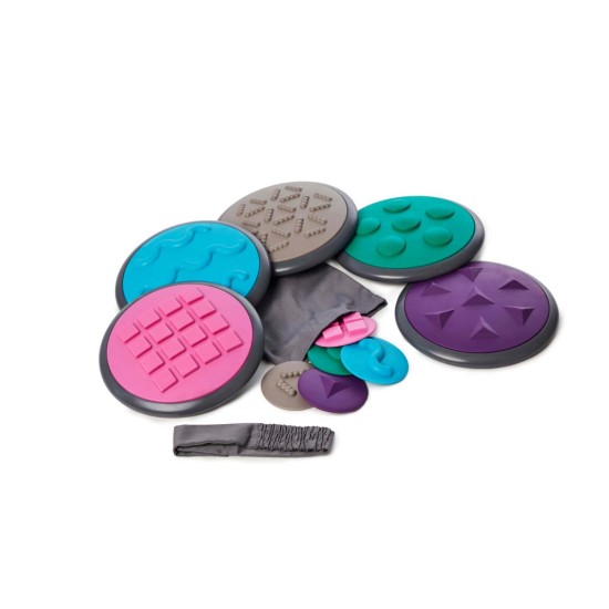 ΔΙΣΚΟΙ ΑΦΗΣ & ΙΣΟΡΡΟΠΙΑΣ TACTILE DISCS SET 2 BRIGHT