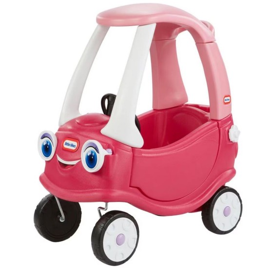 ΠΛΑΣΤΙΚΟ ΑΥΤΟΚΙΝΗΤΟ ΕΥΧΑΡΙΣΤΟ PRINCESS PINK COUPE LITTLE TIKES
