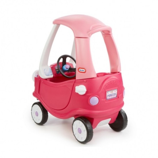 ΠΛΑΣΤΙΚΟ ΑΥΤΟΚΙΝΗΤΟ ΕΥΧΑΡΙΣΤΟ PRINCESS PINK COUPE LITTLE TIKES