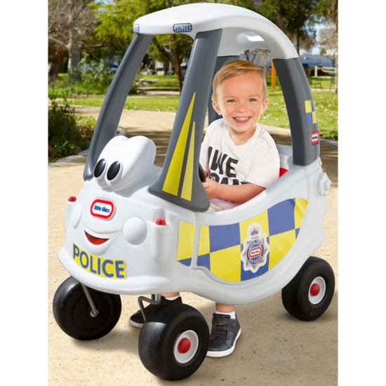 ΠΛΑΣΤΙΚΟ ΑΥΤΟΚΙΝΗΤΟ ΕΥΧΑΡΙΣΤΟ ΑΣΤΥΝΟΜΙΚΟ COUPE LITTLE TIKES