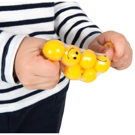 SMILEY FACE SQUISHY BALL