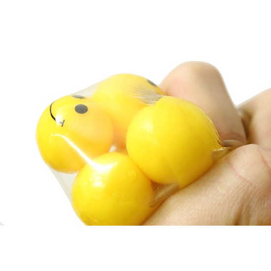 SMILEY FACE SQUISHY BALL