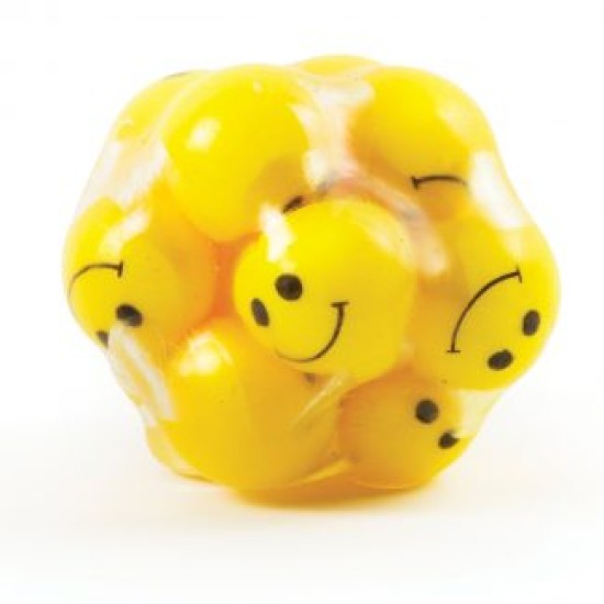 SMILEY FACE SQUISHY BALL