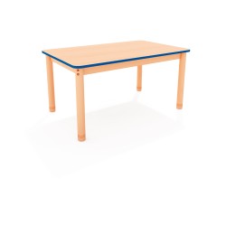 ΤΡΑΠΕΖΙ ΠΑΡΑΛΛΗΛΟΓΡΑΜΜΟ CLASSIC WOOD NATURA - ΜΠΛΕ