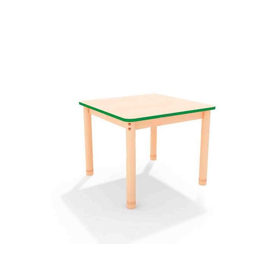 ΤΡΑΠΕΖΙ ΤΕΤΡΑΓΩΝΟ CLASSIC WOOD NATURA - ΠΡΑΣΙΝΟ