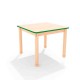 ΤΡΑΠΕΖΙ ΤΕΤΡΑΓΩΝΟ CLASSIC WOOD NATURA - ΠΡΑΣΙΝΟ