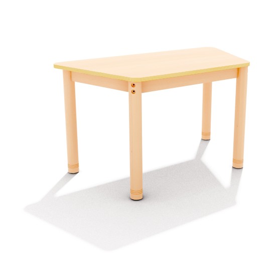 ΤΡΑΠΕΖΙ ΤΡΑΠΕΖΟΕΙΔΕΣ CLASSIC WOOD NATURA - ΦΥΣΙΚΟ