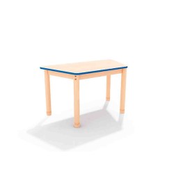 ΤΡΑΠΕΖΙ ΤΡΑΠΕΖΟΕΙΔΕΣ CLASSIC WOOD NATURA - ΜΠΛΕ