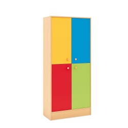 RAINBOW – TALL CABINET WITH SHELVES