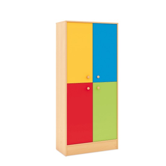 RAINBOW – TALL CABINET WITH SHELVES