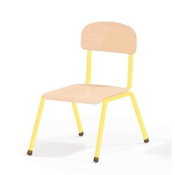 ΣΧΟΛΙΚΗ ΚΑΡΕΚΛΑ METAL EXTRA LARGE - ΚΙΤΡΙΝΗ