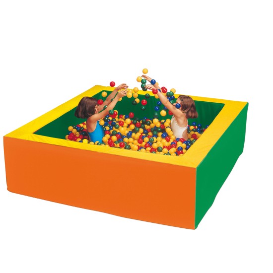 ΤΕΤΡΑΓΩΝΗ ΠΙΣΙΝΑ ΜΕ 4000 ΜΠΑΛΑΚΙΑ 2x2m